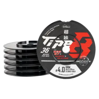 AMIKA 超紗 836 單色PE線 超微粒鈦合金顆粒
