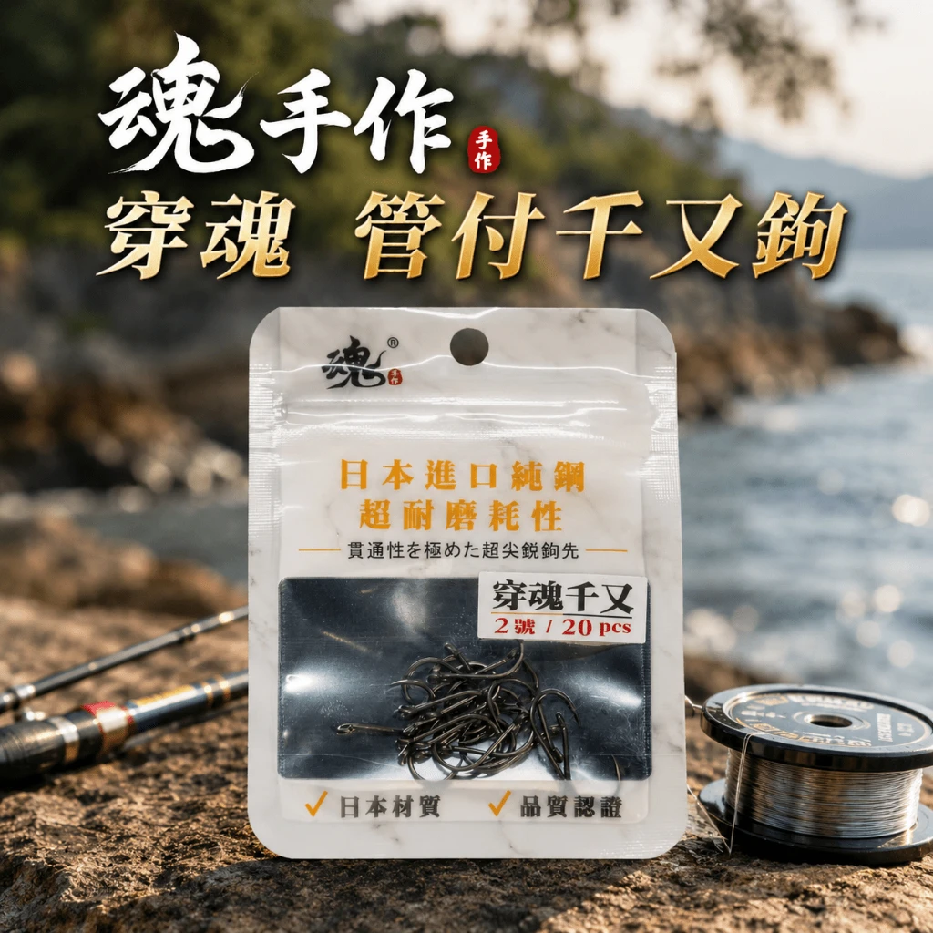 魂手作 穿魂千又 / 穿魂管付千又