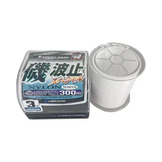 LINESYSTEM 日本製 磯 波止 300米 磯釣母線【白色】(スペシャル)
