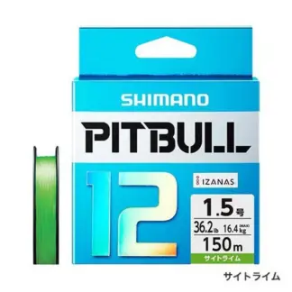 SHIMANO PL-062M PITBULL 200米 12股PE線