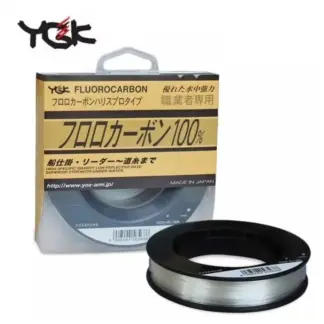 YGK FLUOROCARBON 100m 卡夢線 / 碳纖線